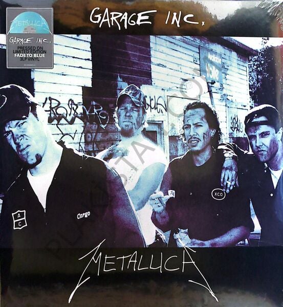 METALLICA – Garage Inc. (Limited Edition FADE TO BLUE VINYL) 3LP PLAK