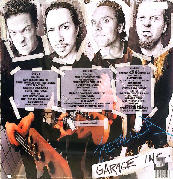 Metallica – Garage Inc. 3 LP PLAK