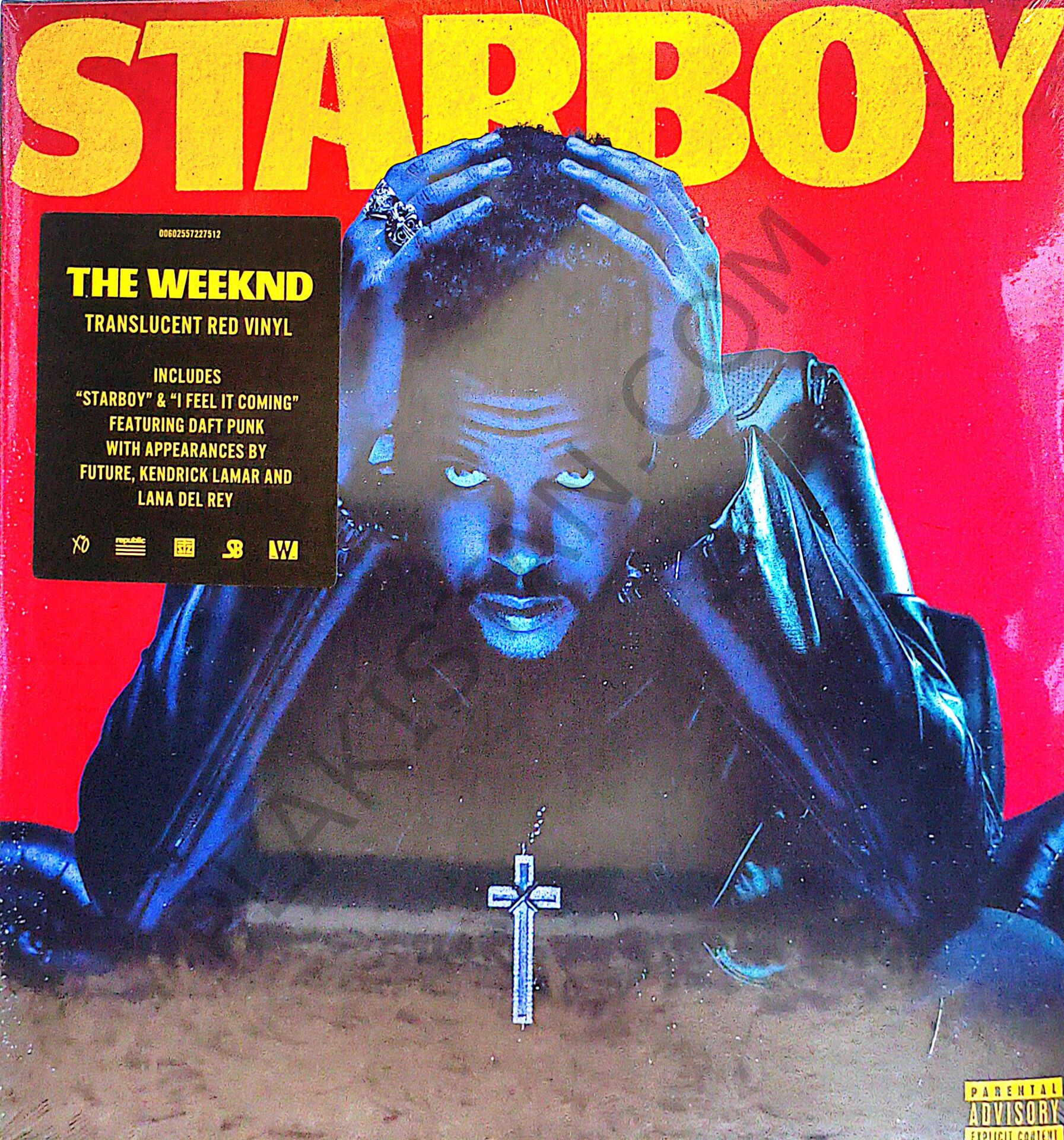 The Weeknd – Starboy Kırmızı, Limitli Baskı LP PLAK