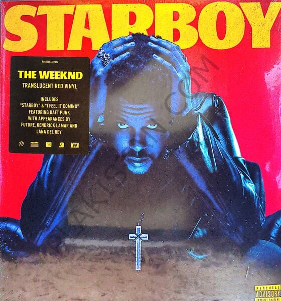 The Weeknd – Starboy Kırmızı, Limitli Baskı LP PLAK
