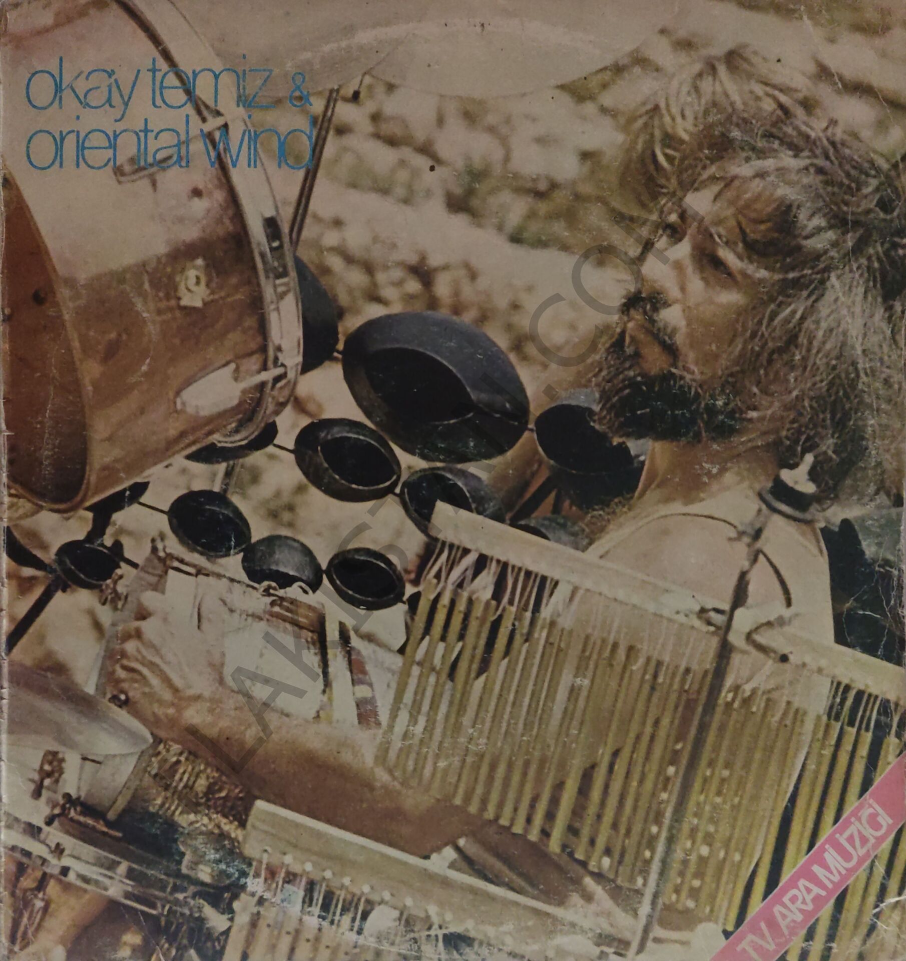 Okay Temiz & Oriental Wind Zikir- TRT ARA MÜZİKLERİ  LP PLAK