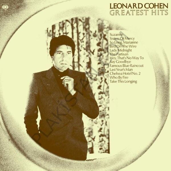 Leonard Cohen - Greatest Hits -SIFIR AMBALAJINDA  LP PLAK
