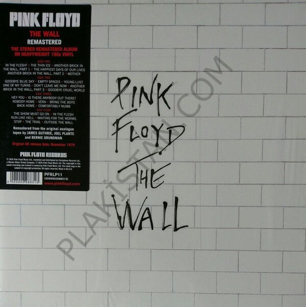 Pink Floyd ‎– The Wall SIFIR AMBALAJINDA LP PLAK