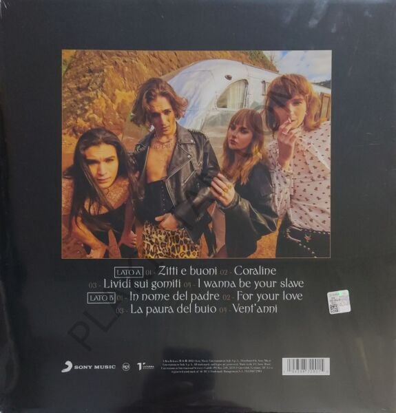 Maneskin - Teatro D'Ira - Vol.1 (Turuncu Renkli) Plak LP PLAK