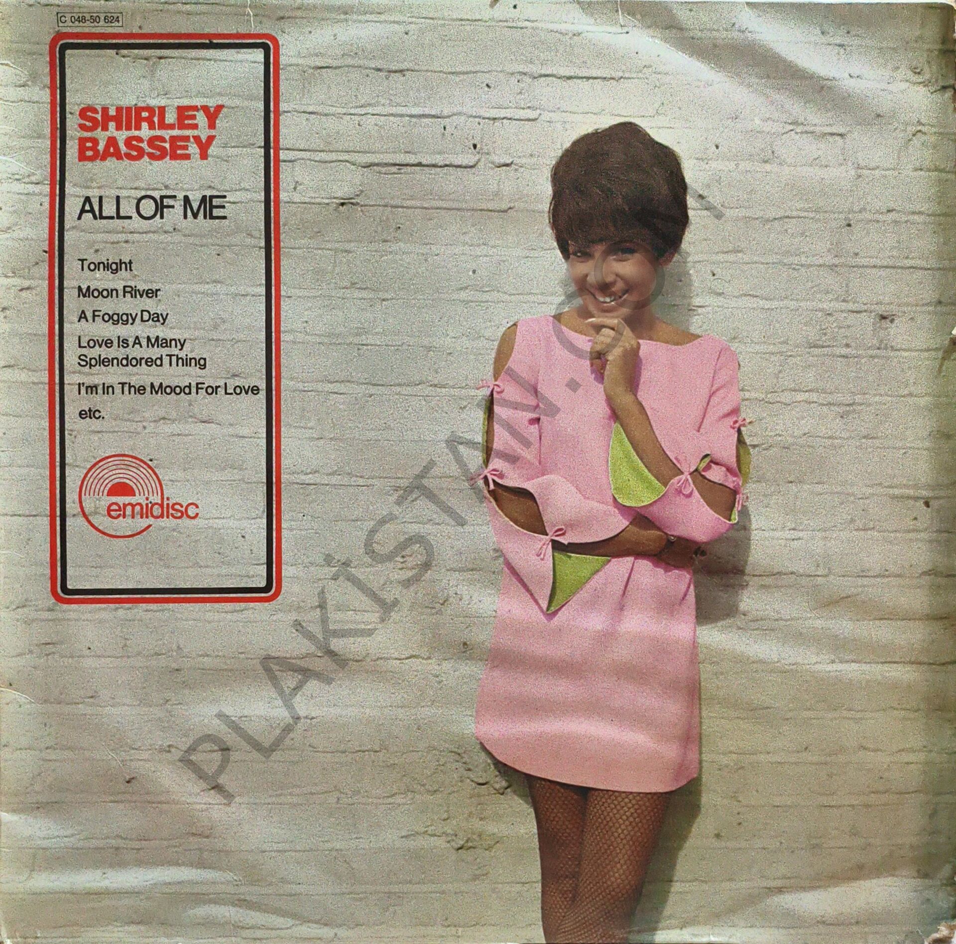 SHIRLEY BASSEY - ALL OF ME LP PLAK