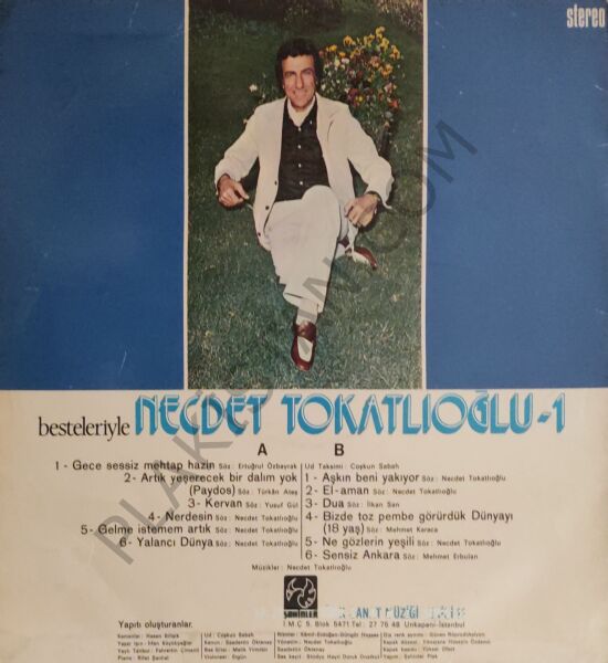 Necdet Tokatlıoğlu Besteleriyle-1 LP