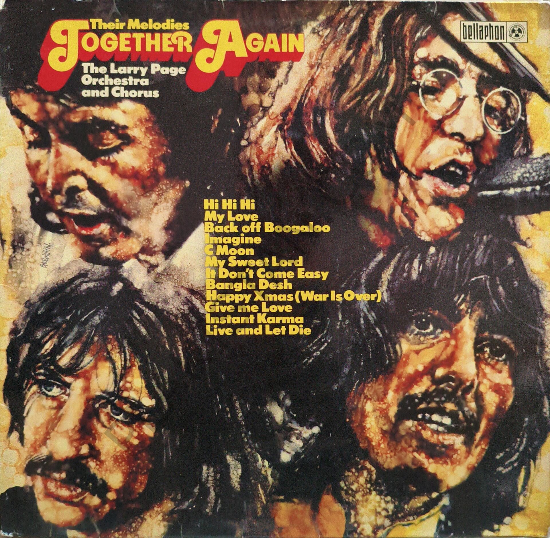 The Larry Page Orchestra And Chorus* – Their Melodies Together Again LP PLAK