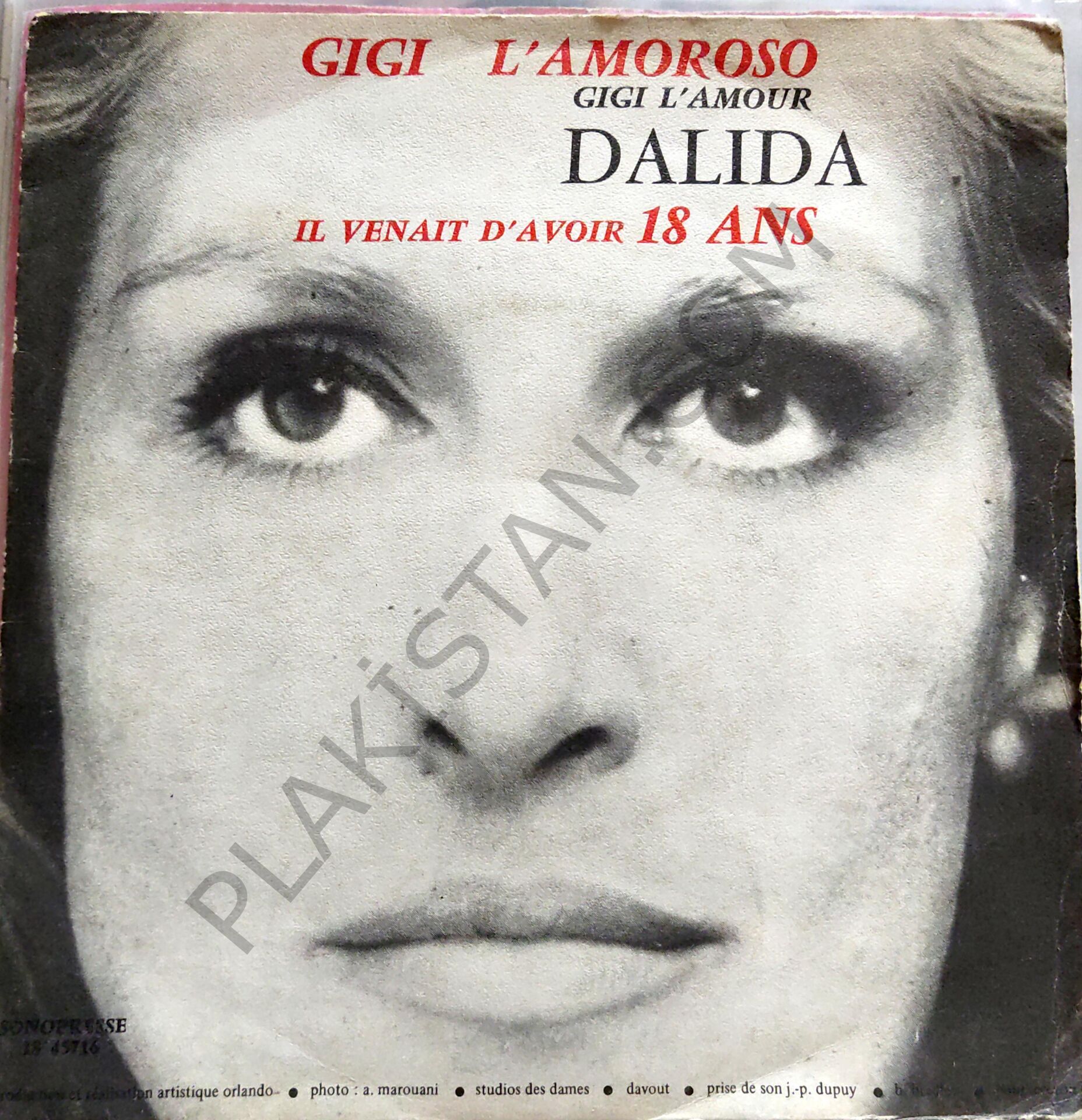 Dalida 45 lik