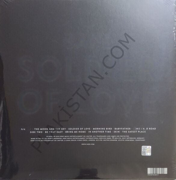 Sade &  Soldier Of Love LP PLAK