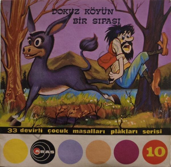 MASAL - CÜCE PRENS / DOKUZ KÖYÜN BİR SIPASI  33 DEVİR 45 LİK PLAK