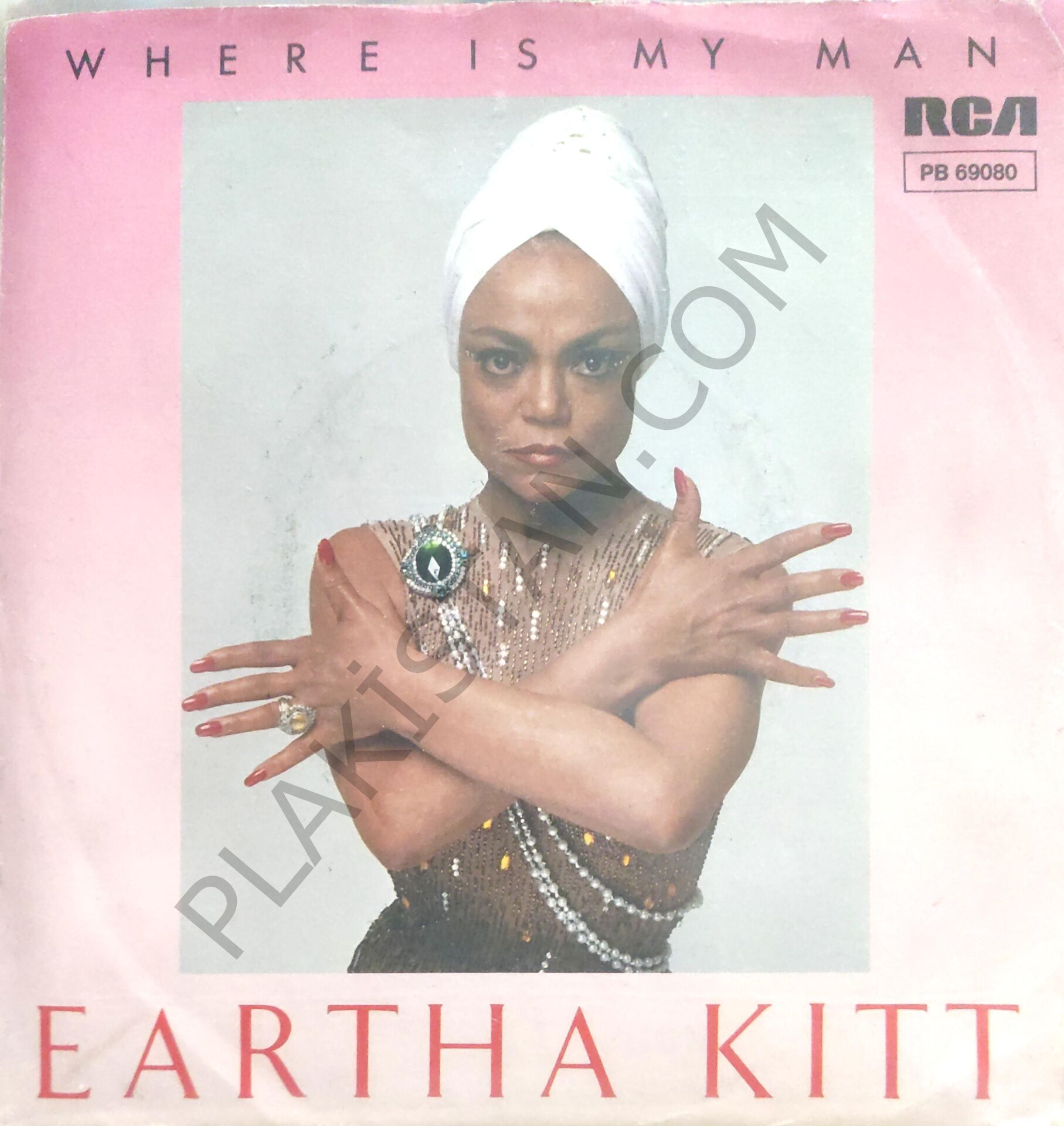 Eartha Kıtt where is my man 45 lik