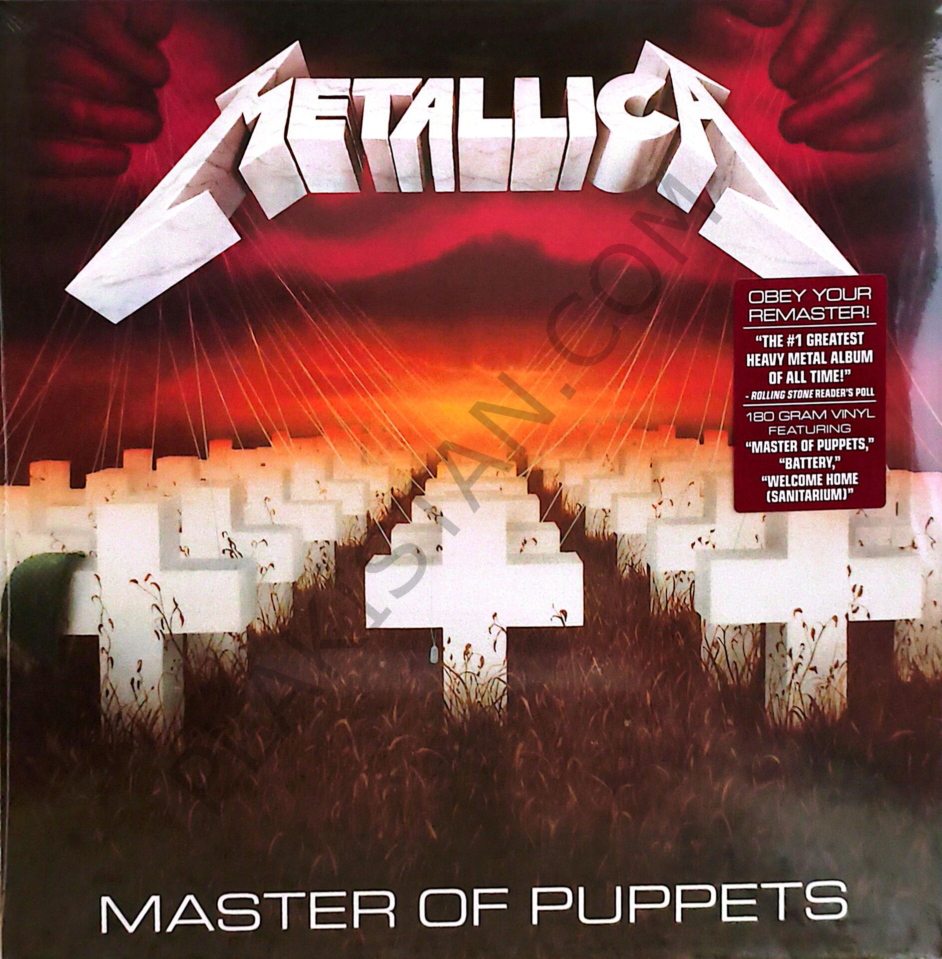 Metallica - Master of Puppets LP PLAK