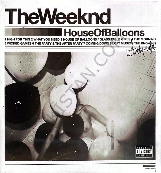 THE WEEKND - HOUSE OF BALLOONS LP PLAK