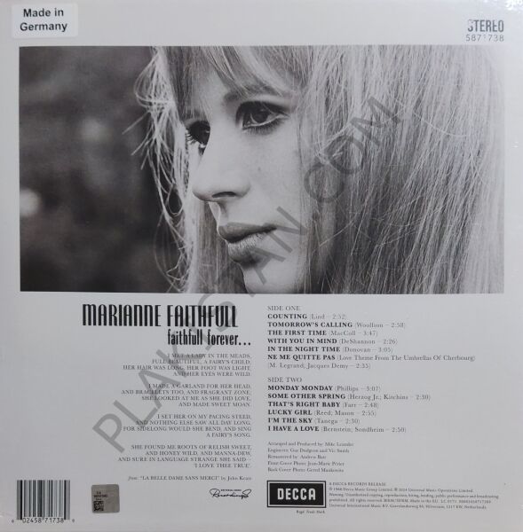 Marianne Faithfull – Faithfull Forever LP PLAK