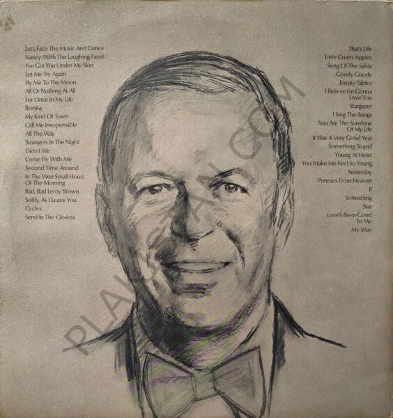 Frank Sinatra – Portrait Of Sinatra (Forty Songs From The Life Of A Man) LP PLAK