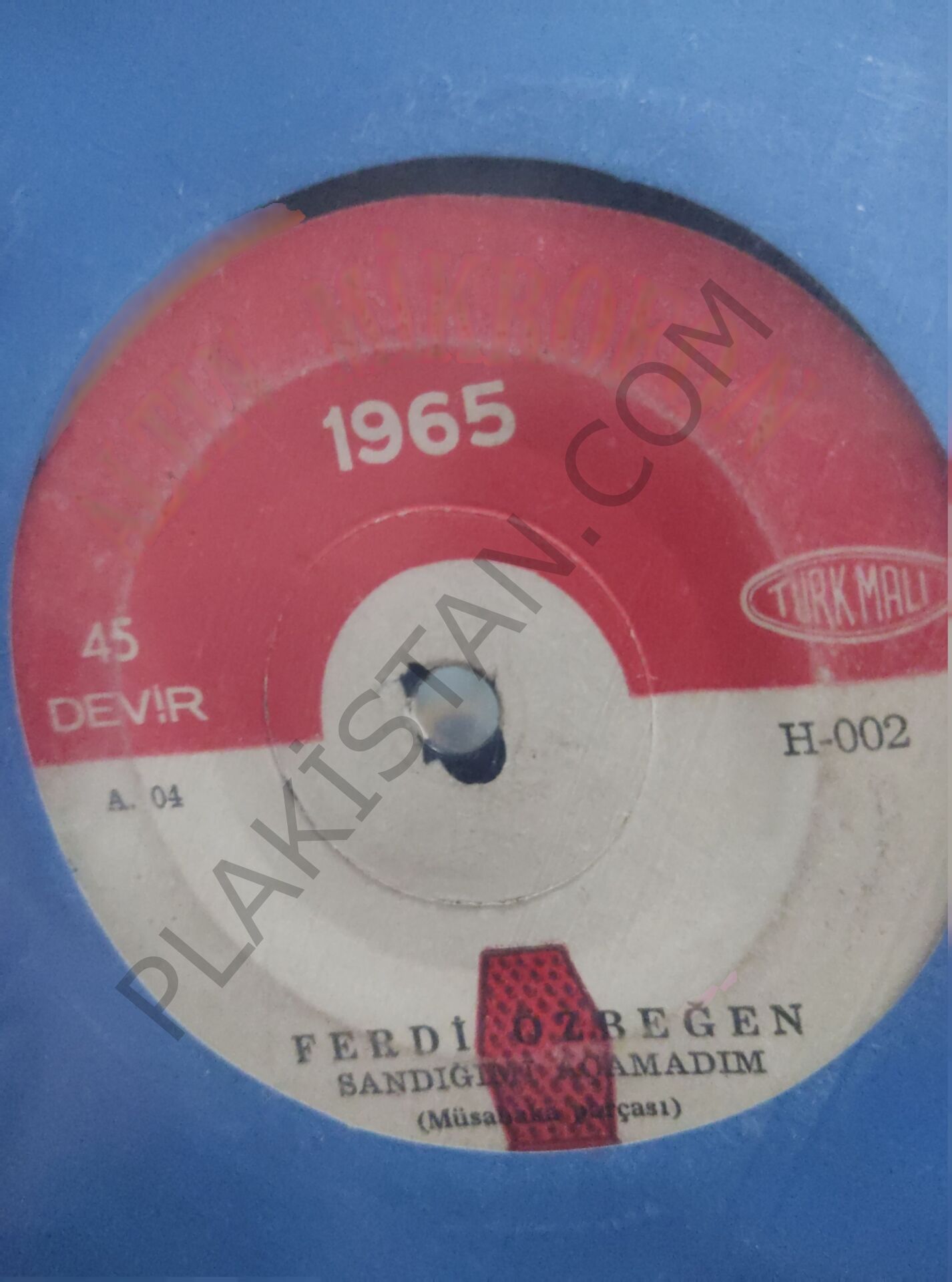 Ferdi Özbeğen Sandığımı Açamadım 45lik PLAK