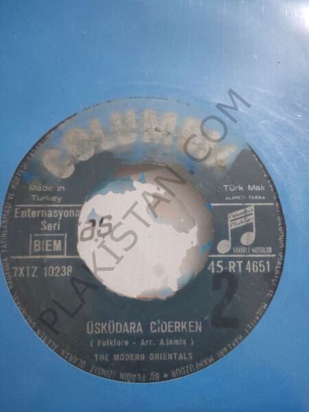The modern orientals - Aklımda sen - 45 lik PLAK