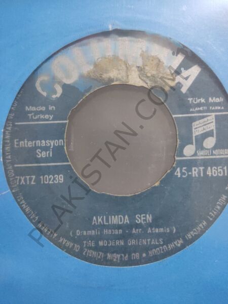 The modern orientals - Aklımda sen - 45 lik PLAK