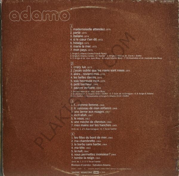 Adamo 2 LONGPLAY PLAK