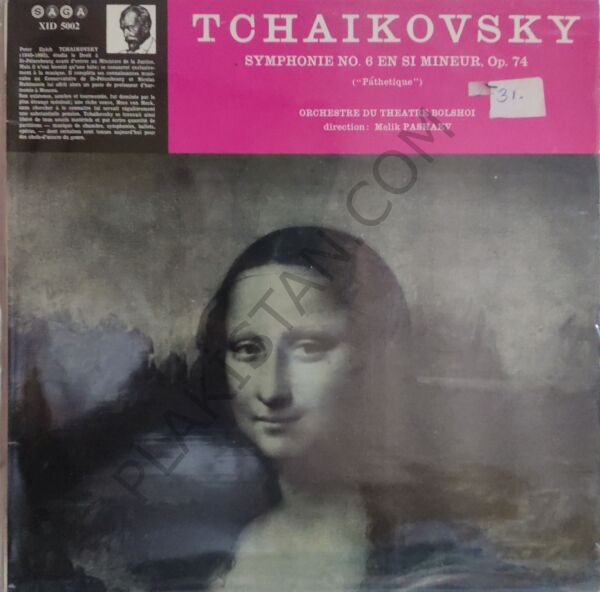 Tchaikovsky Symphony No. 6 En Si Mineur Op. 74 Pathetique LP PLAK