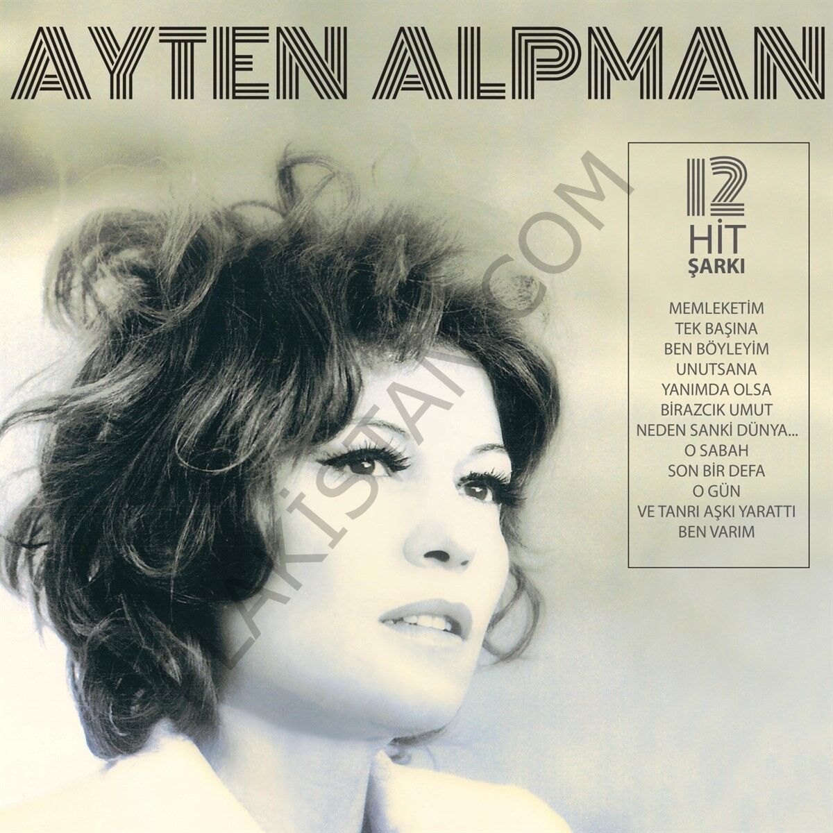 AYTEN ALPMAN - Türk Pop Tarihi / Eski 45'likler - LP PLAK