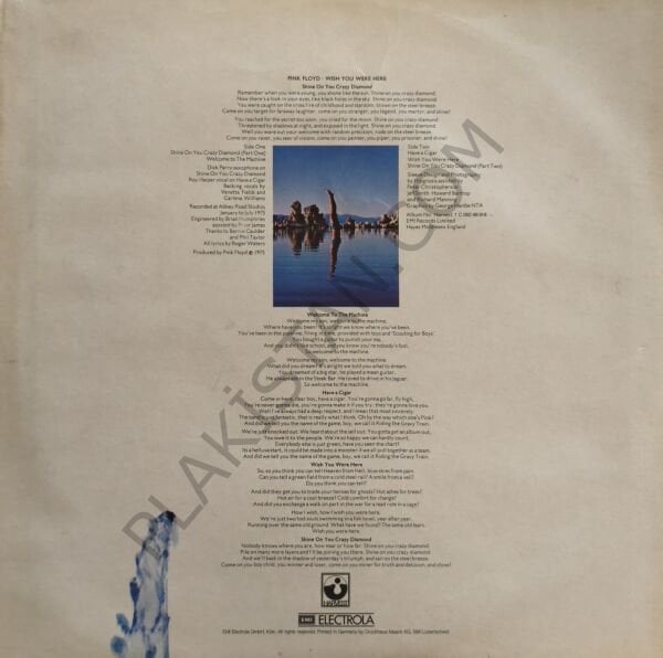 Pink Floyd - Wish You were Here  LP PLAK