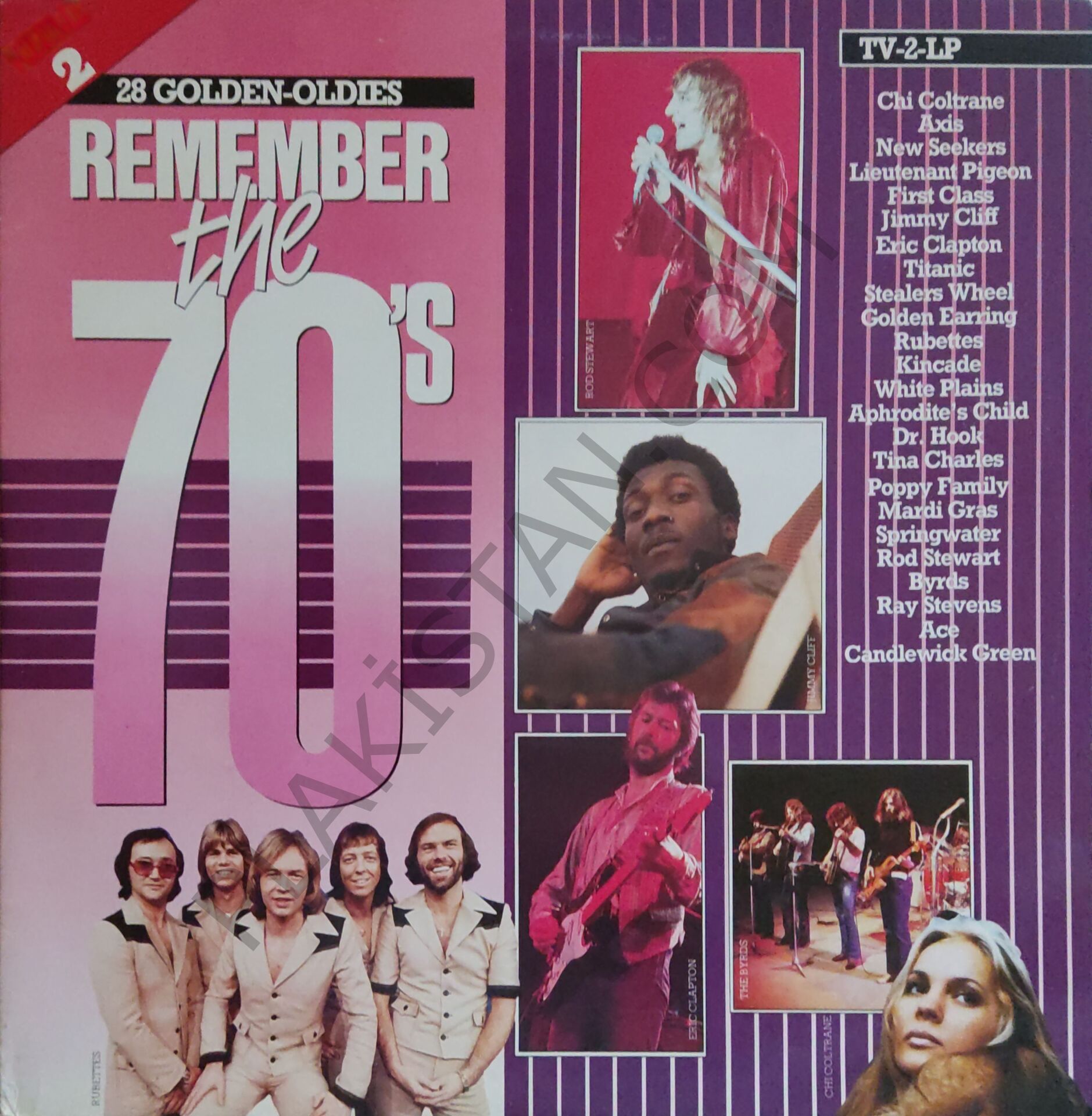 28 Golden Oldies Remember The 70's Double LP PLAK