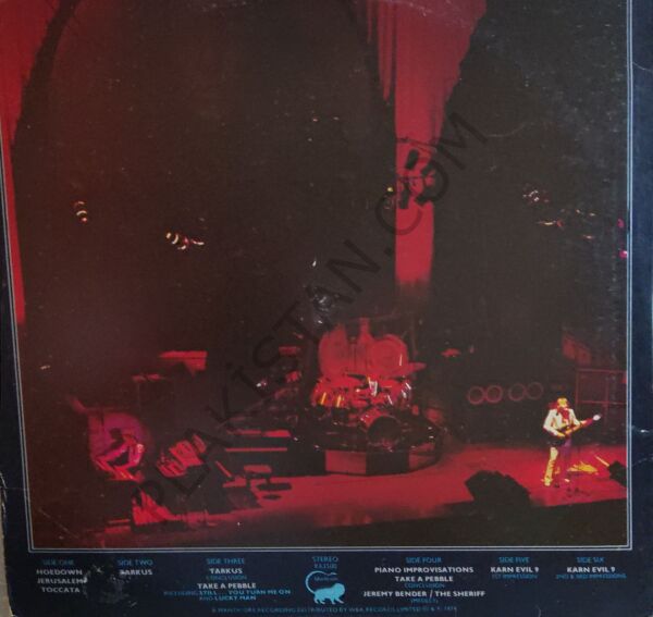 Emerson, Lake & Palmer – Bienvenidos Nuevamente Amigos, Al Show Que Nunca Termina - Damas Y Caballeros... = Welcome Back My Friends, To The Show That Never Ends ~ Ladies And Gentlemen LP PLAK