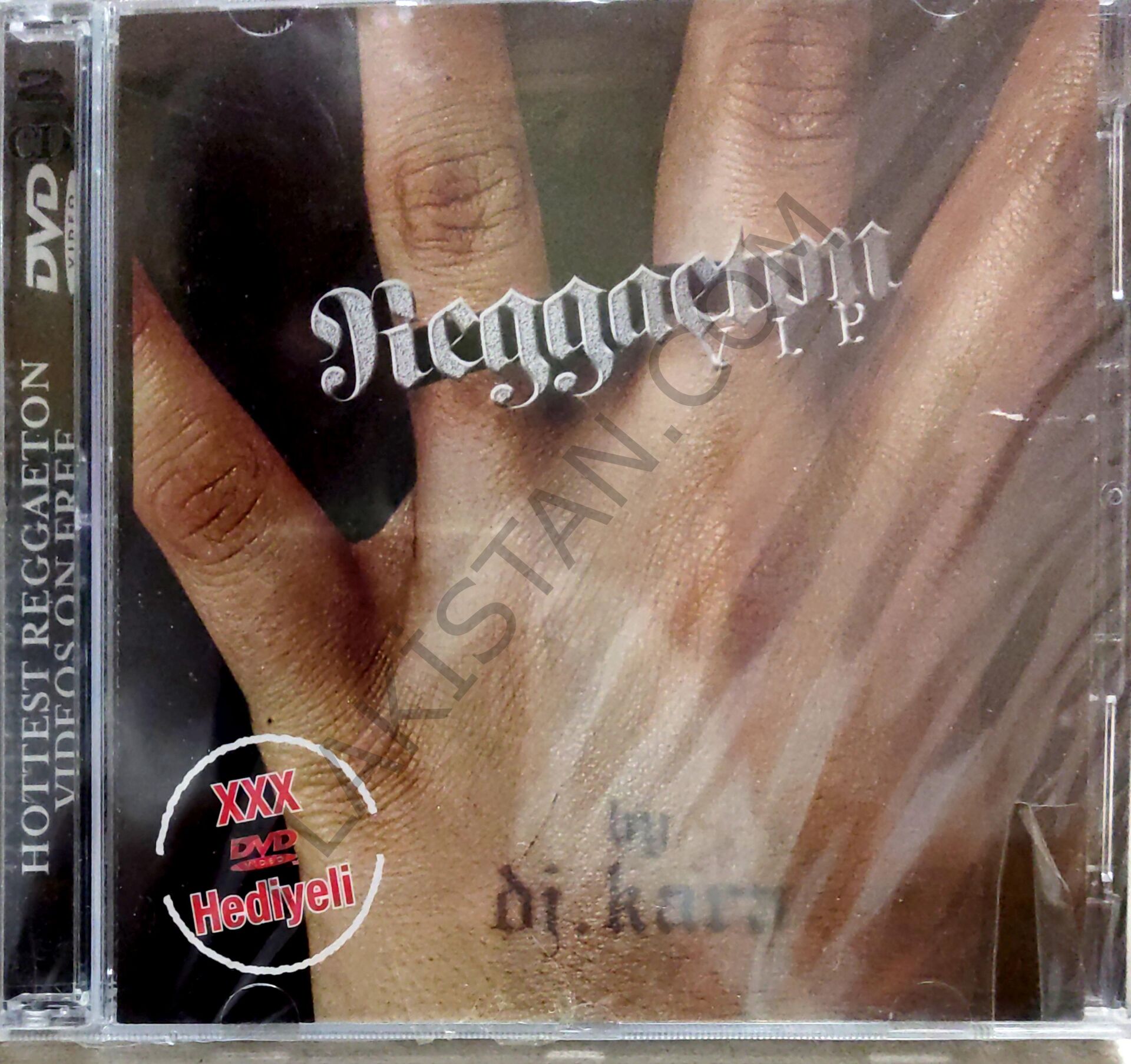 DJ KARA REGGAETON V.I.P CD+DVD SIFIR  SIFIR ORJ BANDROLU