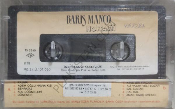 Barış Manço nostalji kaset