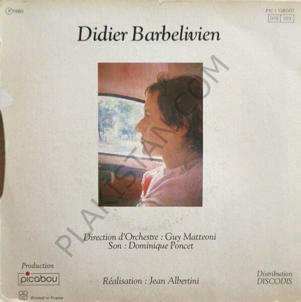 Didier Barbelivien – Elle 45 LİK PLAK