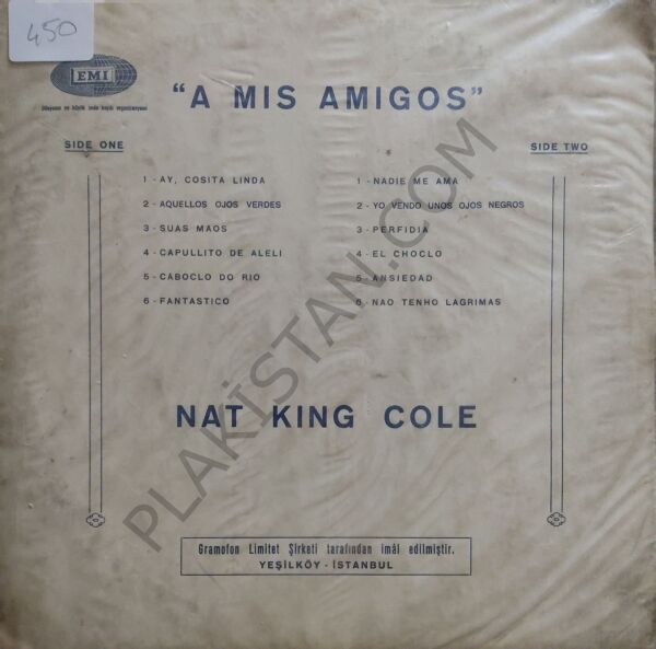 Nat ''King'' Cole A Mis Amigos LP PLAK