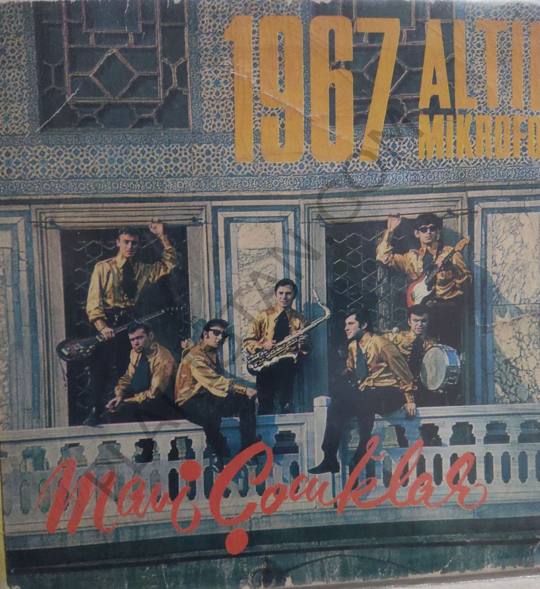 Mavi Çocuklar 1967 Altın Mikrofon 45lik