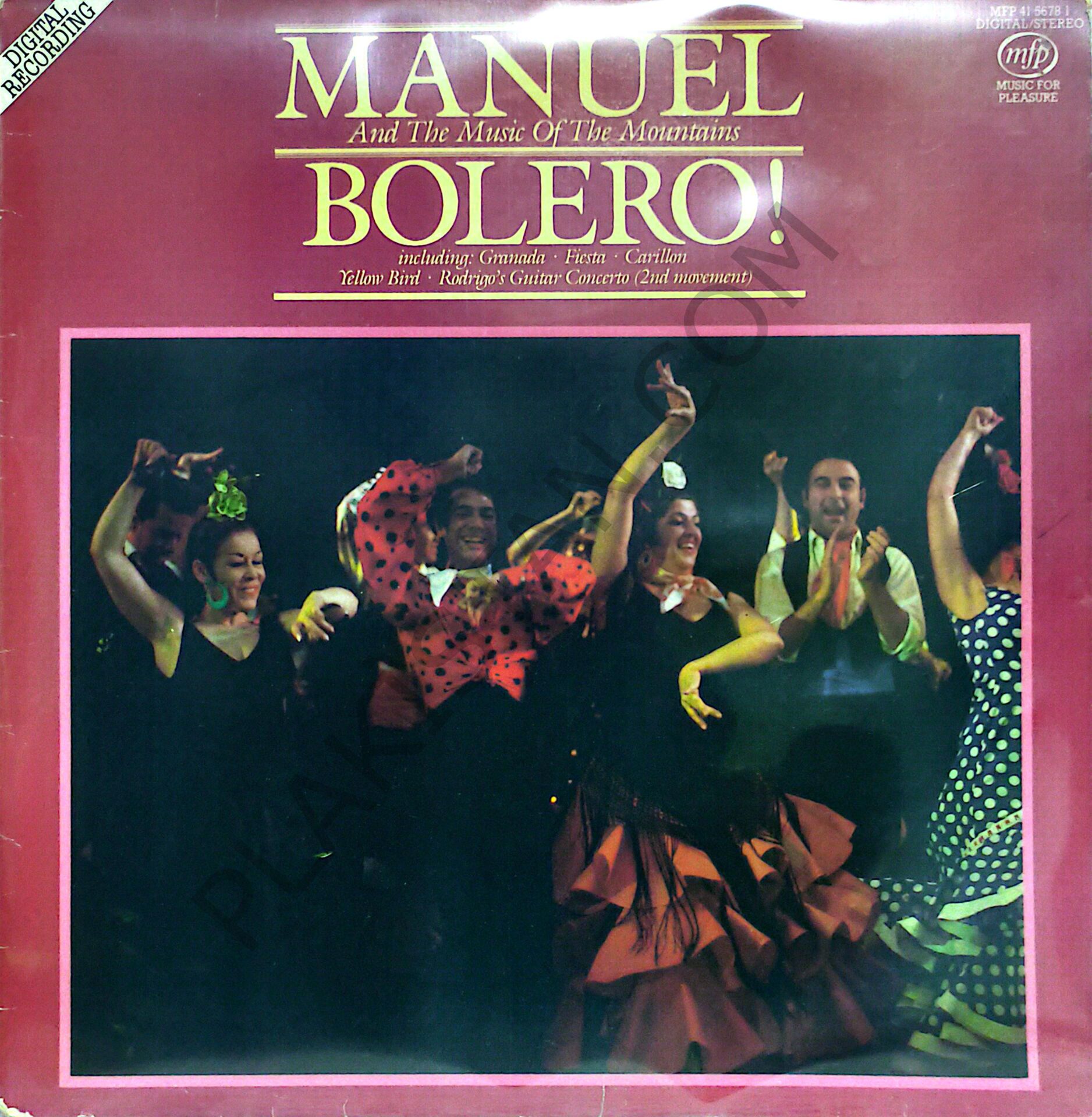 Manuel And His Music Of The Mountains – Bolero LP PLAK