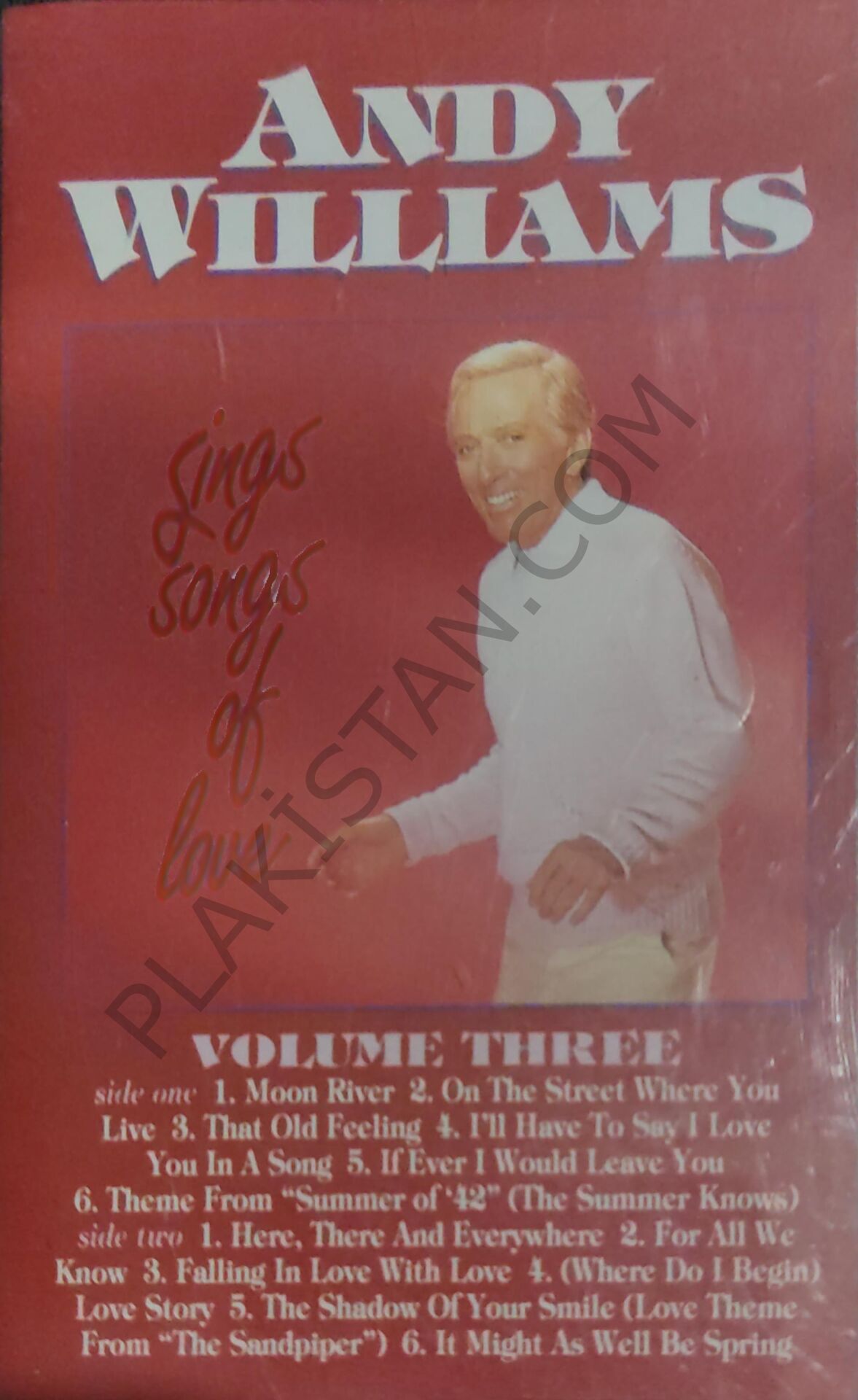 Andy Williams – Andy Williams Sings Songs Of Love KASET