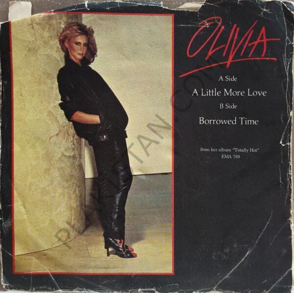 Olivia Newton-John – A Little More Love 45 LİK PLAK