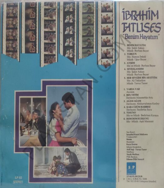 İbrahim Tatlıses Benim Hayatım LP