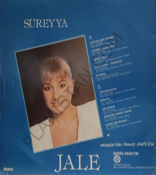 Jale Süreyya LP PLAK