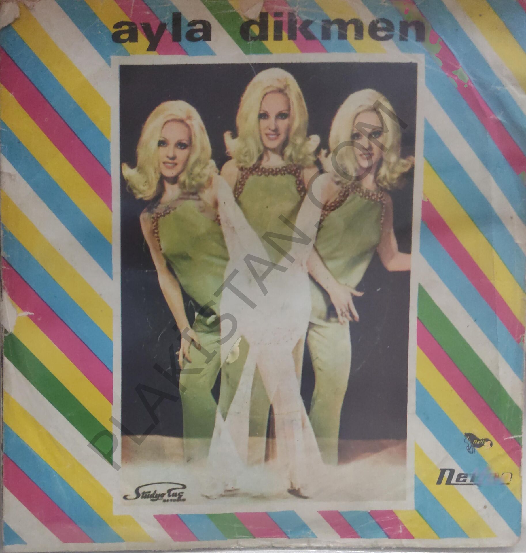 Ayla Dikmen & Sensiz Yaşamam 45 LİK PLAK