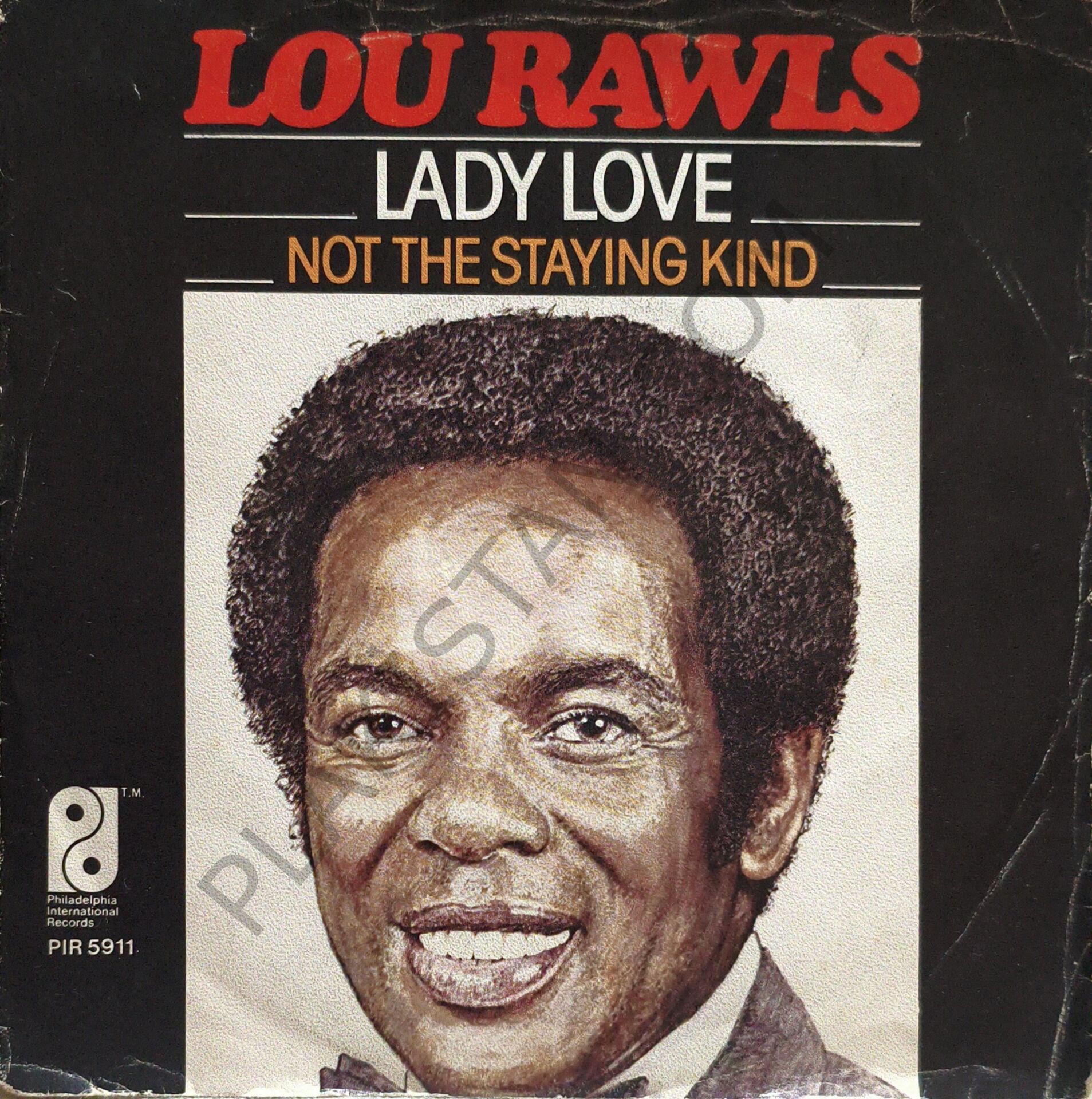 Lou Rawls – Lady Love / Not The Staying Kind 45 LİK PLAK