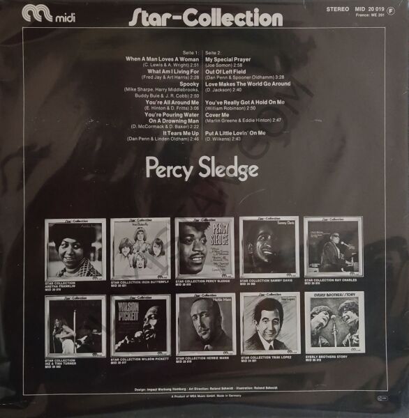 Percy Sledge LP PLAK