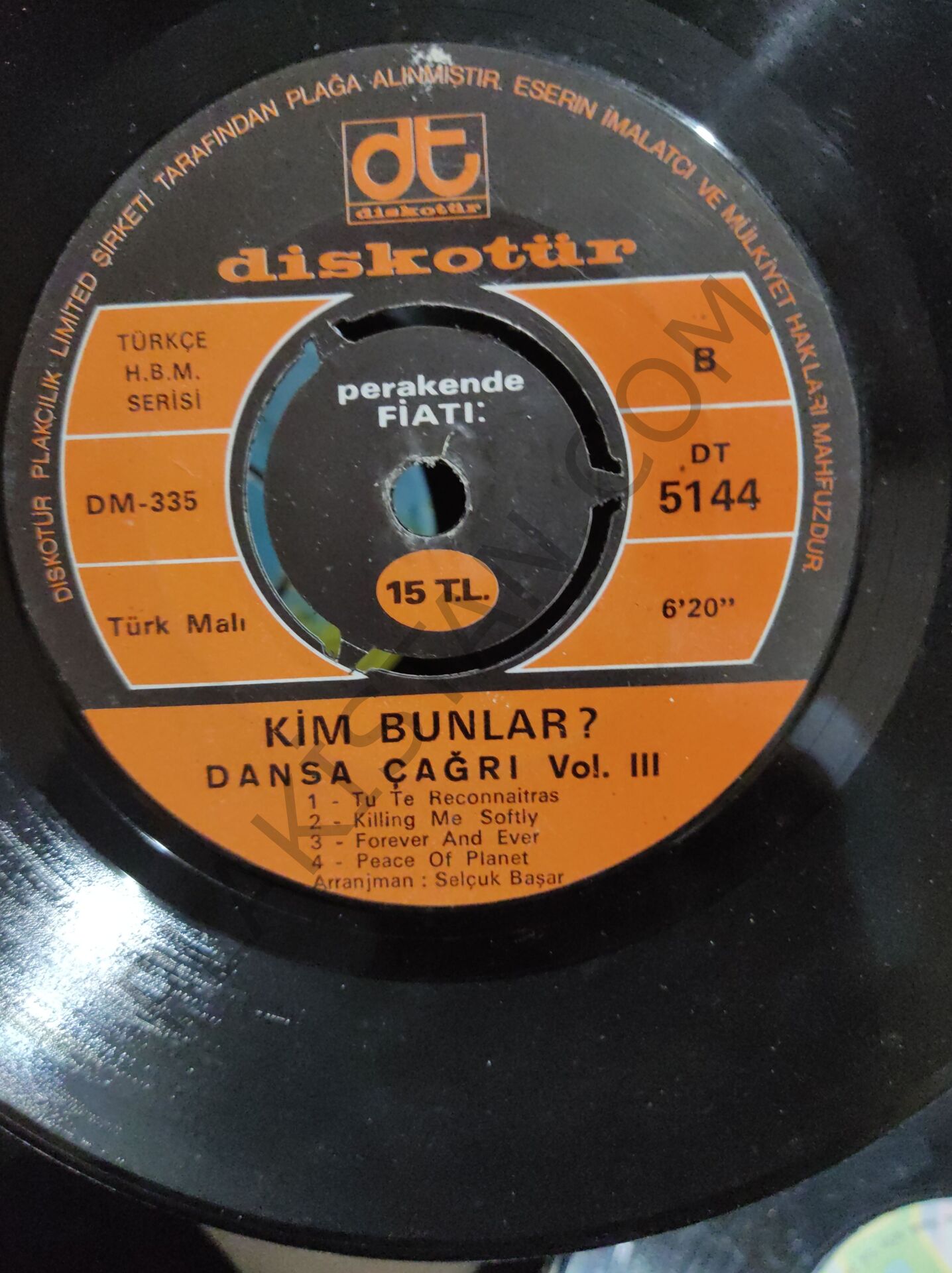 Kim Bunlar Dansa Çağrı Vol 3  45lik