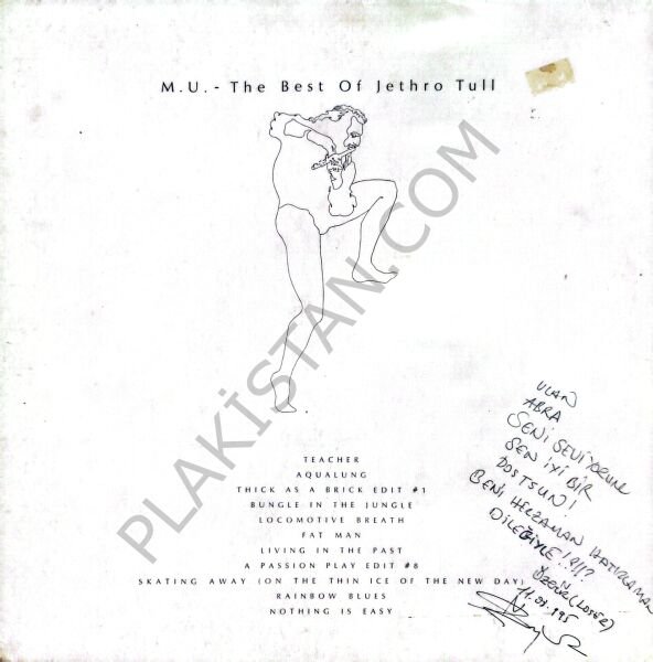 JETHRO TULL - M.U. - THE BEST OF JETHRO TULL LP PLAK