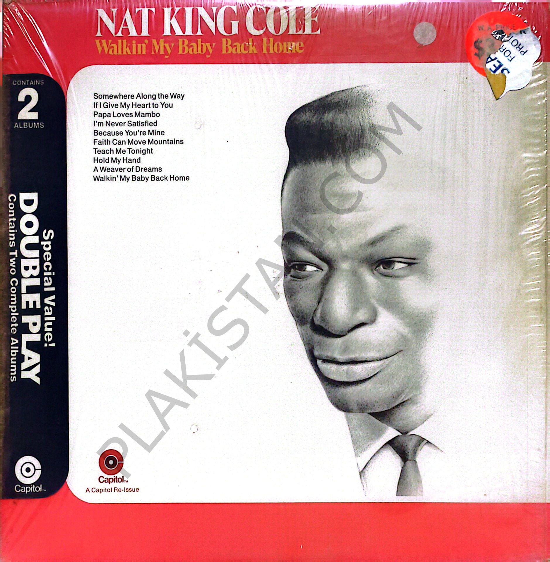 Nat King Cole – Walkin' My Baby Back Home / A Blossom Fell 2 LP PLAK