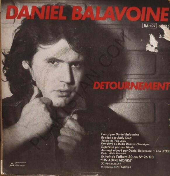 Daniel Balavoine – Mon Fils, Ma Bataille 45 LİK PLAK