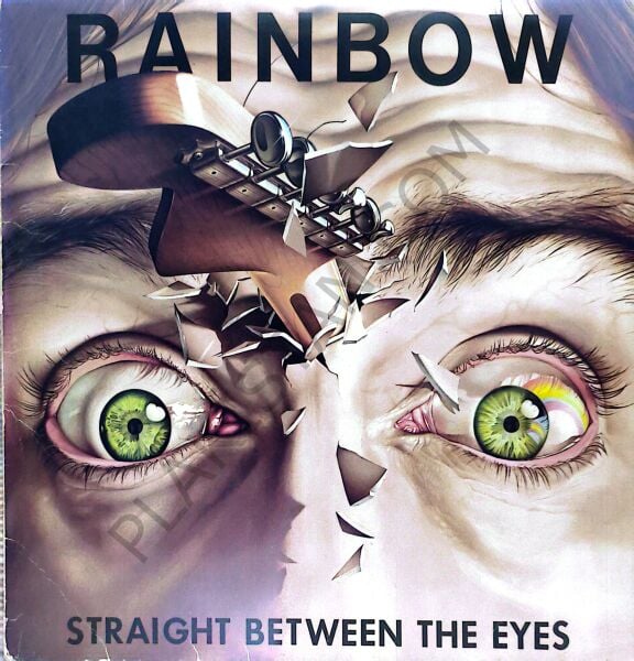 RAINBOW - STRAIGHT BETWEEN THE EYES LP PLAK