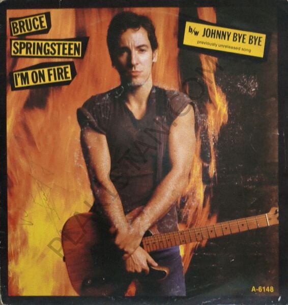 Bruce Springsteen – I'm On Fire 45 LİK PLAK