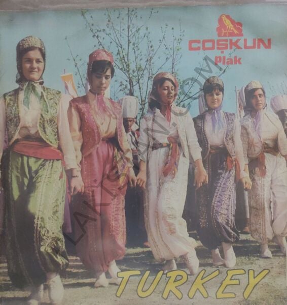 Turkish folks and selections of belly dances LP PLAK