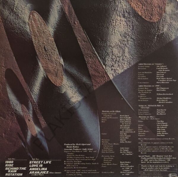 Herb Alpert – Rise LP PLAK