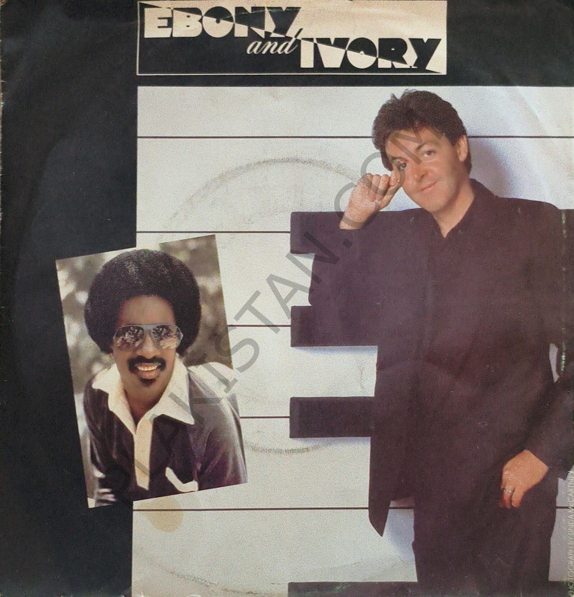 Paul McCartney – Ebony And Ivory 45 LİK PLAK